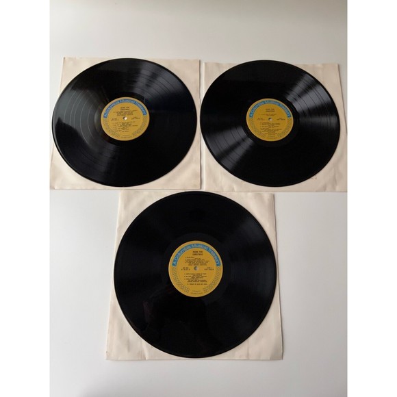 Columbia House Home For Christmas 3 LP Box Tammy Wynette Marty Robbins Cash VG - Picture 5 of 6